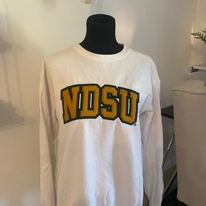 NDSU white crewneck